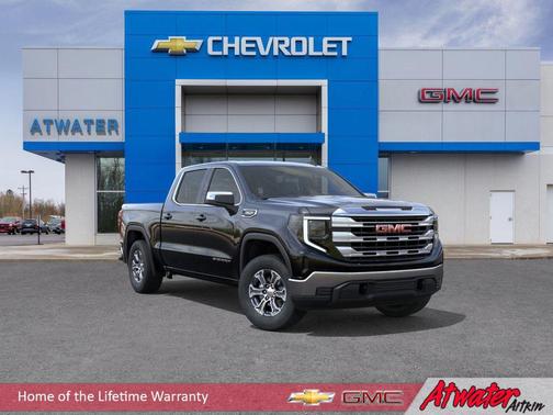 Onyx Black 2026 GMC Sierra 1500 SLE
