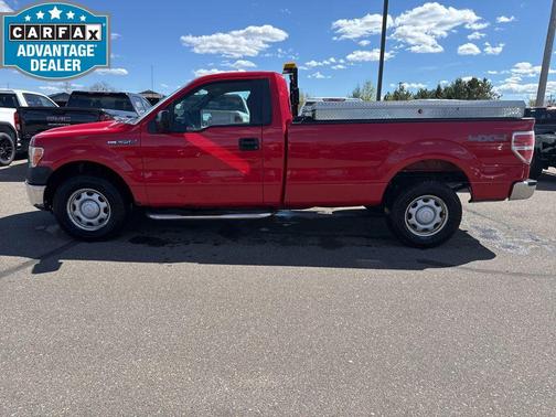 Vermillion Red 2010 Ford F-150 XL