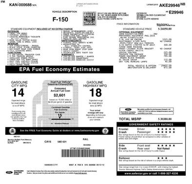 Vermillion Red 2010 Ford F-150 XL