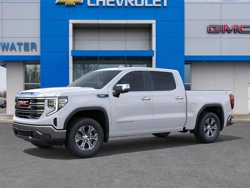 Summit White 2026 GMC Sierra 1500 SLT