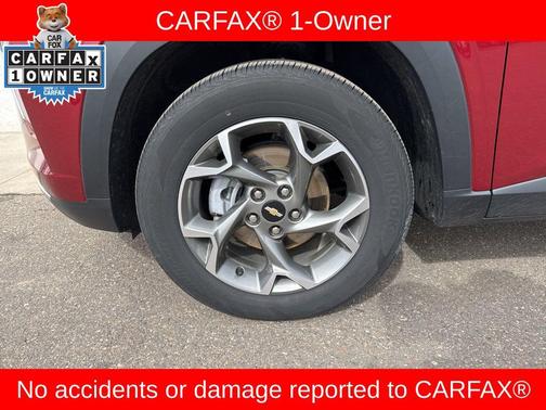 Crimson Metallic 2025 Chevrolet Trax LT