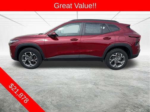 Crimson Metallic 2025 Chevrolet Trax LT