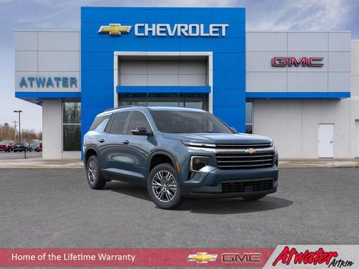 Lakeshore Blue Metallic 2026 Chevrolet Traverse LT