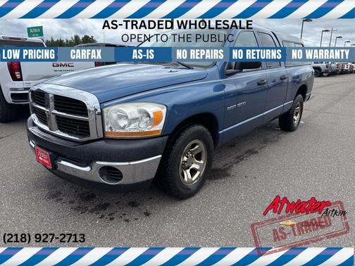 Atlantic Blue Pearl 2006 Dodge Ram 1500 ST