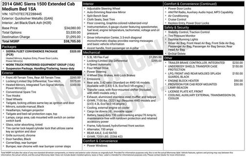 Quicksilver Metallic 2014 GMC Sierra 1500 Base