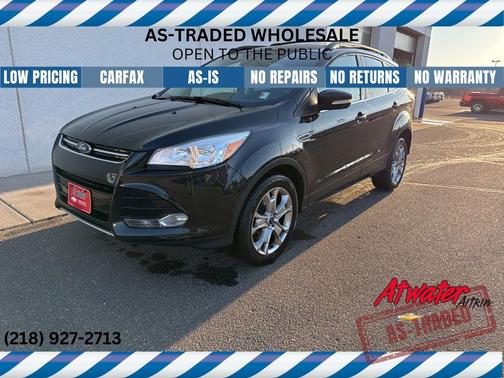 Black 2013 Ford Escape SEL