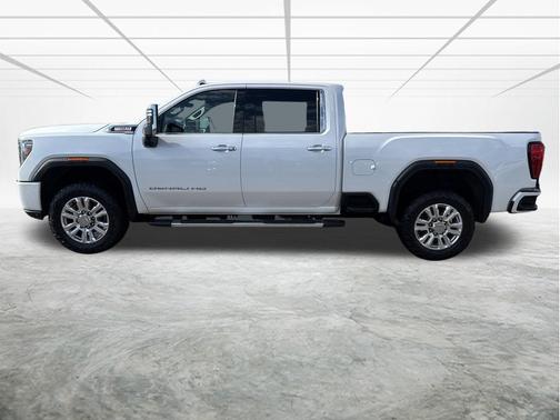 White Frost Tricoat 2020 GMC Sierra 3500 Denali