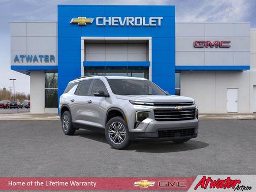 Sterling Gray Metallic 2026 Chevrolet Traverse LT