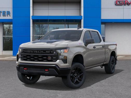 Summit White 2026 Chevrolet Silverado 1500 Custom Trail Boss