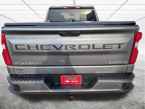 Satin Steel Metallic 2021 Chevrolet Silverado 1500 Custom