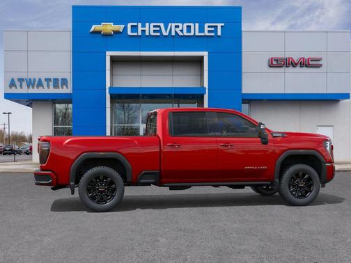 Volcanic Red Tintcoat 2026 GMC Sierra 3500 AT4