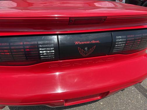 Red 1995 Pontiac Firebird Trans Am