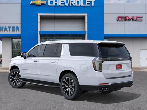 Polar White Tricoat 2026 Chevrolet Suburban High Country, 4WD