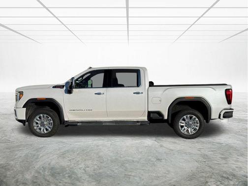 White Frost Tricoat 2023 GMC Sierra 3500 Denali