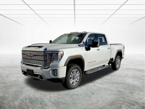 White Frost Tricoat 2023 GMC Sierra 3500 Denali