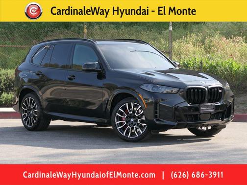 Black Sapphire Metallic 2025 BMW X5 M60i
