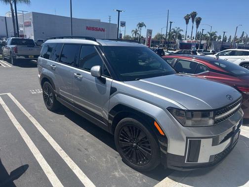 Shimmering Silver 2024 Hyundai SANTA FE HEV Calligraphy