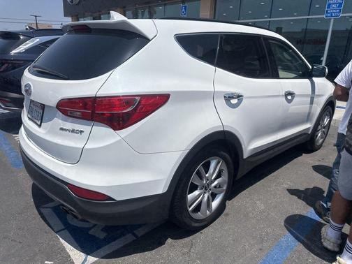 Frost White Pearl 2014 Hyundai Santa Fe Sport 2.0L Turbo