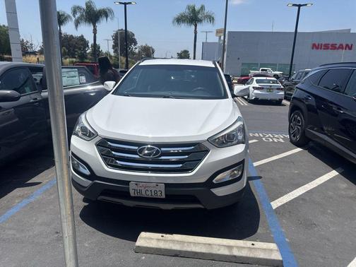 Frost White Pearl 2014 Hyundai Santa Fe Sport 2.0L Turbo