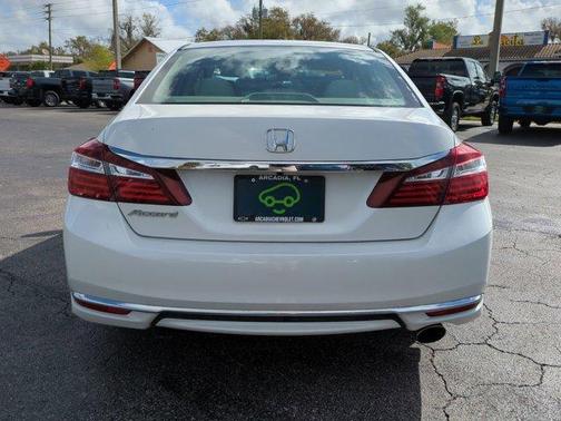 White Orchid Pearl 2016 Honda Accord LX