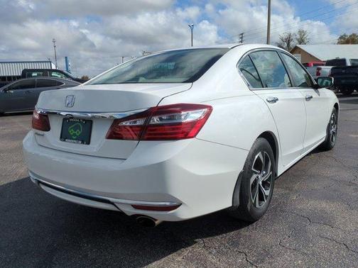White Orchid Pearl 2016 Honda Accord LX