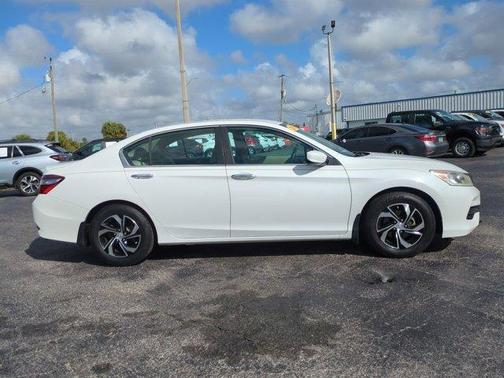 White Orchid Pearl 2016 Honda Accord LX