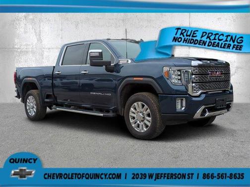 Pacific Blue Metallic 2020 GMC Sierra 2500 Denali