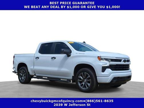 Summit White 2025 Chevrolet Silverado 1500 RST