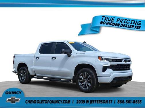 Summit White 2025 Chevrolet Silverado 1500 RST