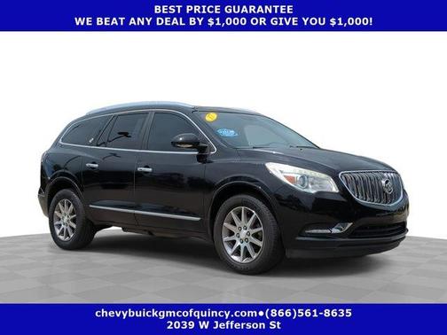 Ebony Twilight Metallic 2017 Buick Enclave Convenience