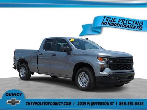 Sterling Gray Metallic 2025 Chevrolet Silverado 1500 WT