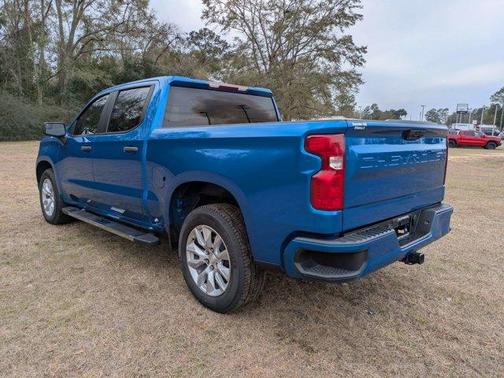 Glacier Blue Metallic 2022 Chevrolet Silverado 1500 Custom