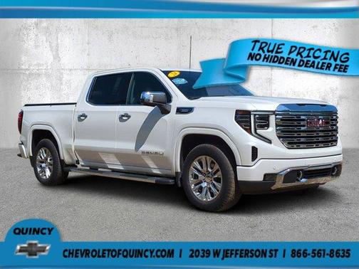 White Frost Tri-Coat 2024 GMC Sierra 1500 Denali