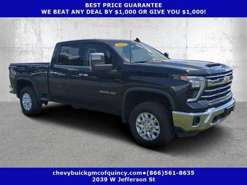 Dark Ash Metallic 2024 Chevrolet Silverado 2500 LTZ