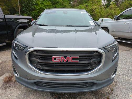 Satin Steel Metallic 2021 GMC Terrain SLE