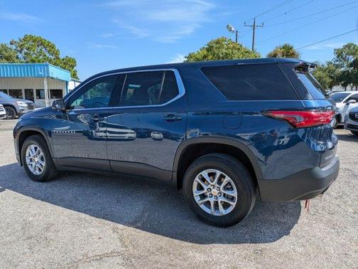 Northsky Blue Metallic 2023 Chevrolet Traverse LS