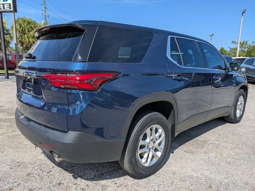 Northsky Blue Metallic 2023 Chevrolet Traverse LS