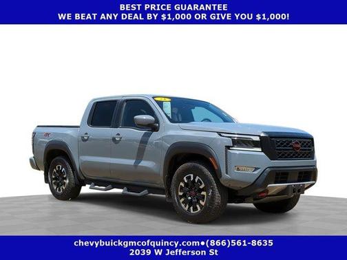 Boulder Gray Metallic 2024 Nissan Frontier PRO-4X
