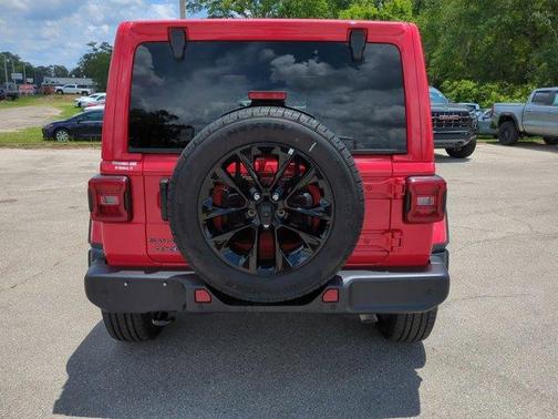 Firecracker Red Clearcoat 2025 Jeep Wrangler 4xe Sahara