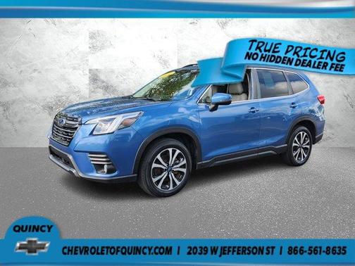 Horizon Blue Pearl 2022 Subaru Forester Limited