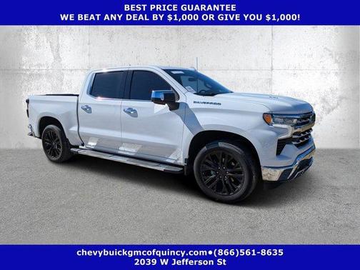 Summit White 2022 Chevrolet Silverado 1500 LTZ