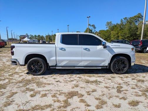 Summit White 2022 Chevrolet Silverado 1500 LTZ