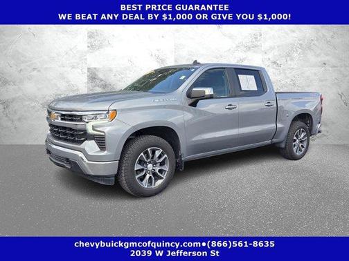 Sterling Gray Metallic 2024 Chevrolet Silverado 1500 LT