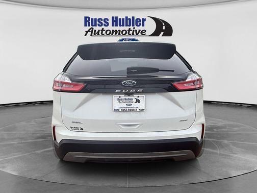 Star White Metallic Tri-Coat 2024 Ford Edge SEL
