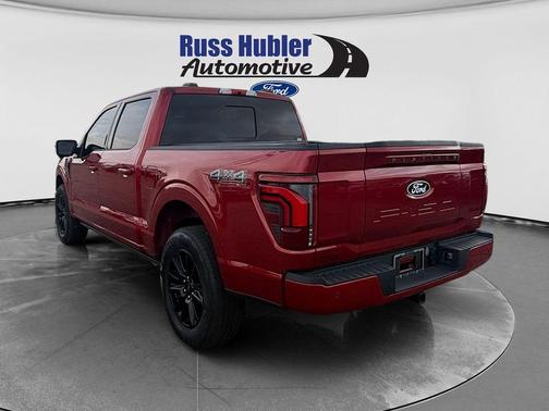 Rapid Red Metallic Tinted Clearcoat 2024 Ford F-150 Platinum