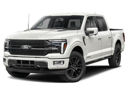 Star White Metallic Tri-Coat 2025 Ford F-150 Platinum