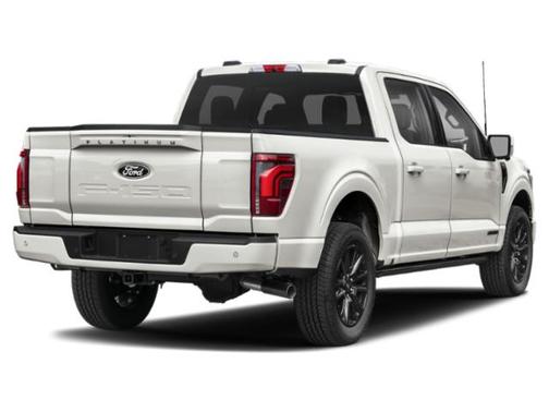 Star White Metallic Tri-Coat 2025 Ford F-150 Platinum