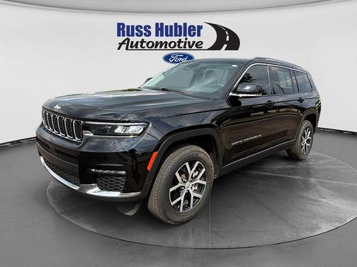 Diamond Black Crystal Pearlcoat 2023 Jeep Grand Cherokee L Limited