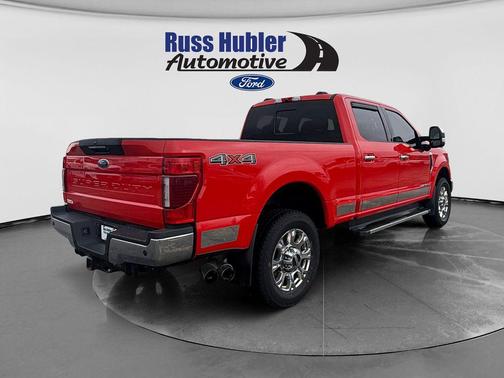 Race Red 2022 Ford F-350 Lariat