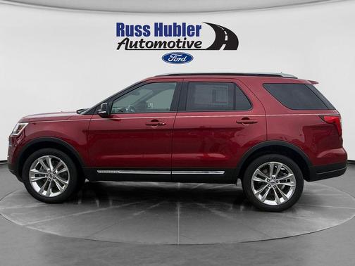 Ruby Red Metallic 2018 Ford Explorer XLT